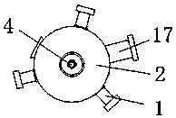 A crushing, washing and air-drying integrated device for down processing