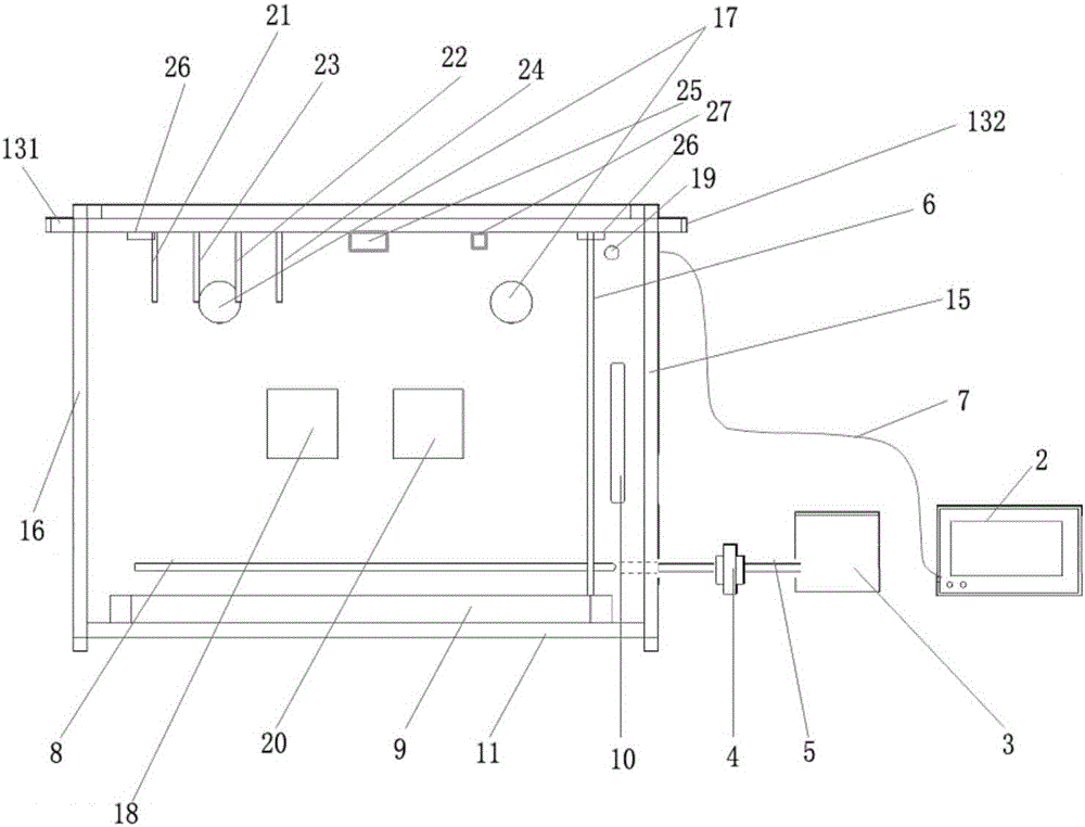 Minitype manual climatic box capable of being remotely monitored