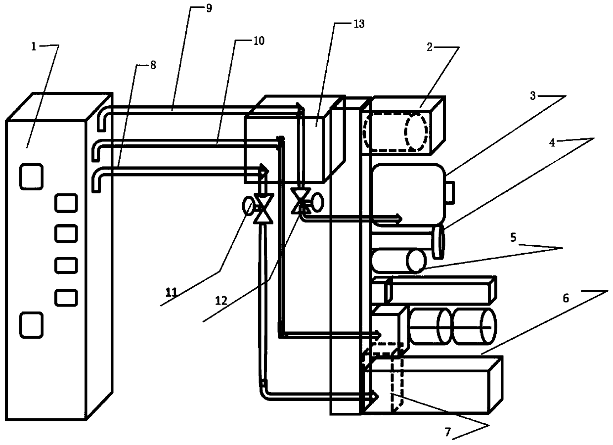 Nylon BCF (bulk continuous filament) low-crimp fibers and preparation method thereof