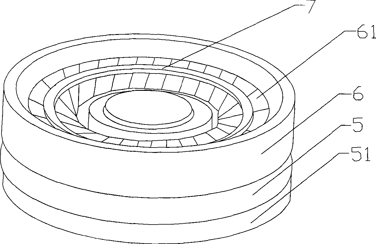 Flow production line of flap disc