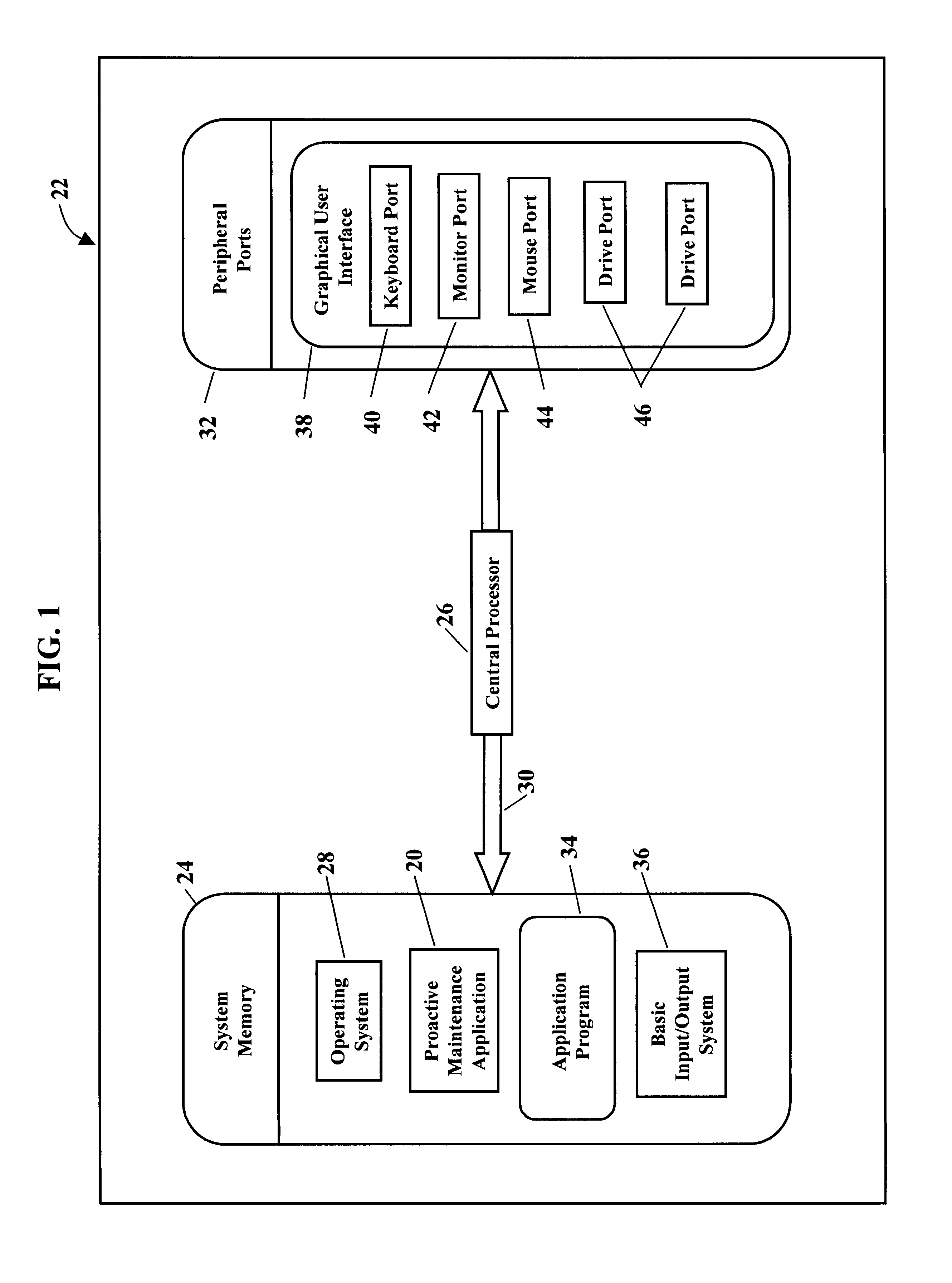 Proactive maintenance application