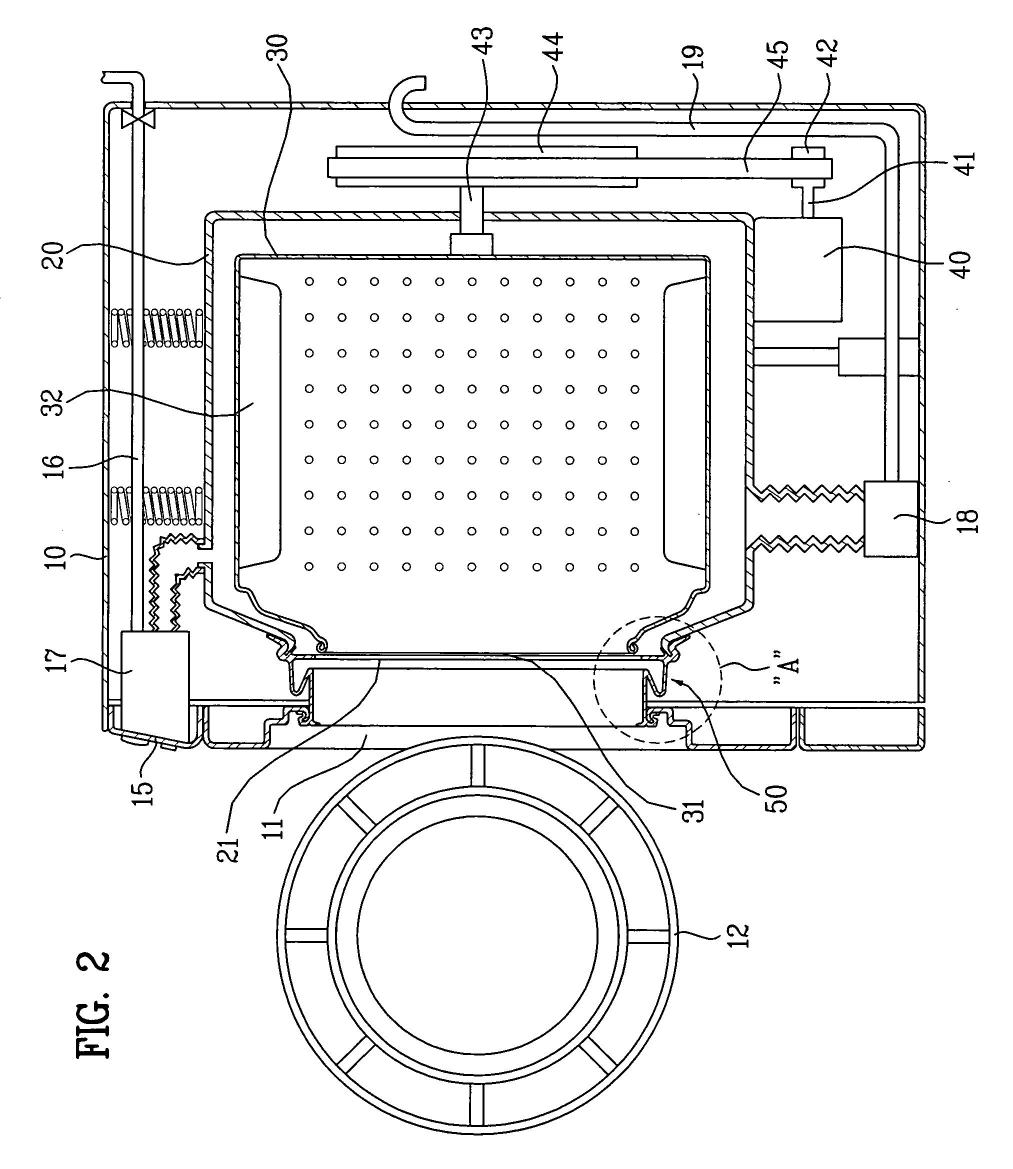 Gasket and washing machine using the same