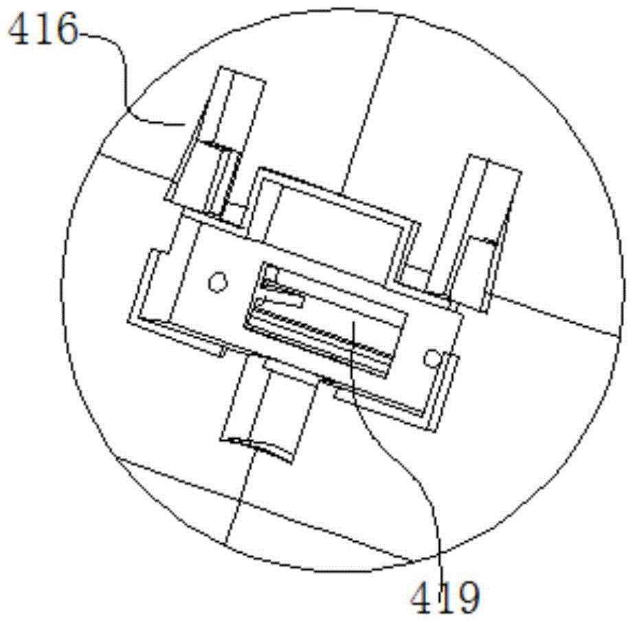 Module combined type manufacturing method for four-axis aircraft and four-axis aircraft