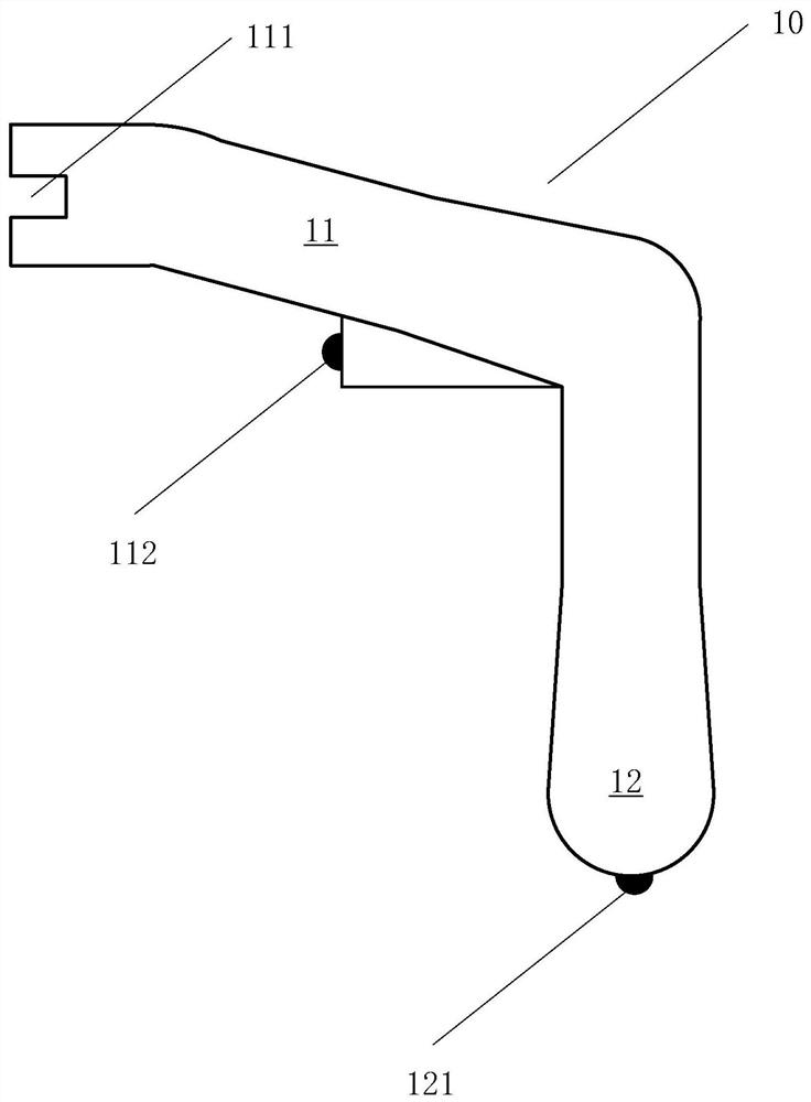 Tibia osteotomy positioning device for knee joint replacement