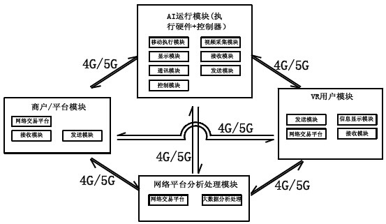 Video network program playing and network video shopping system