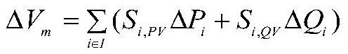 Distributed energy storage adaptive droop control method based on voltage sensitivity matrix