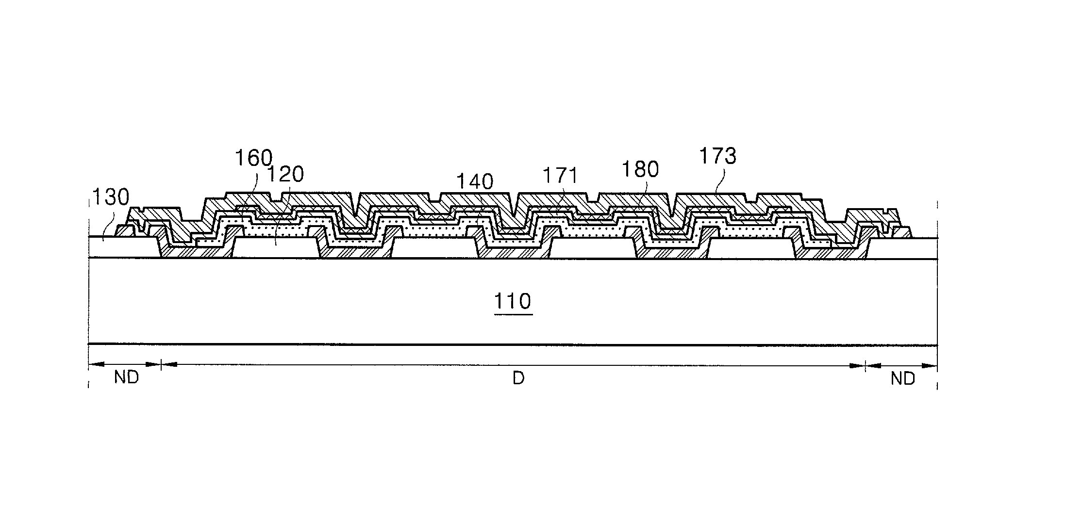 Organic EL device with high contrast ratio and method for maufacturing the same