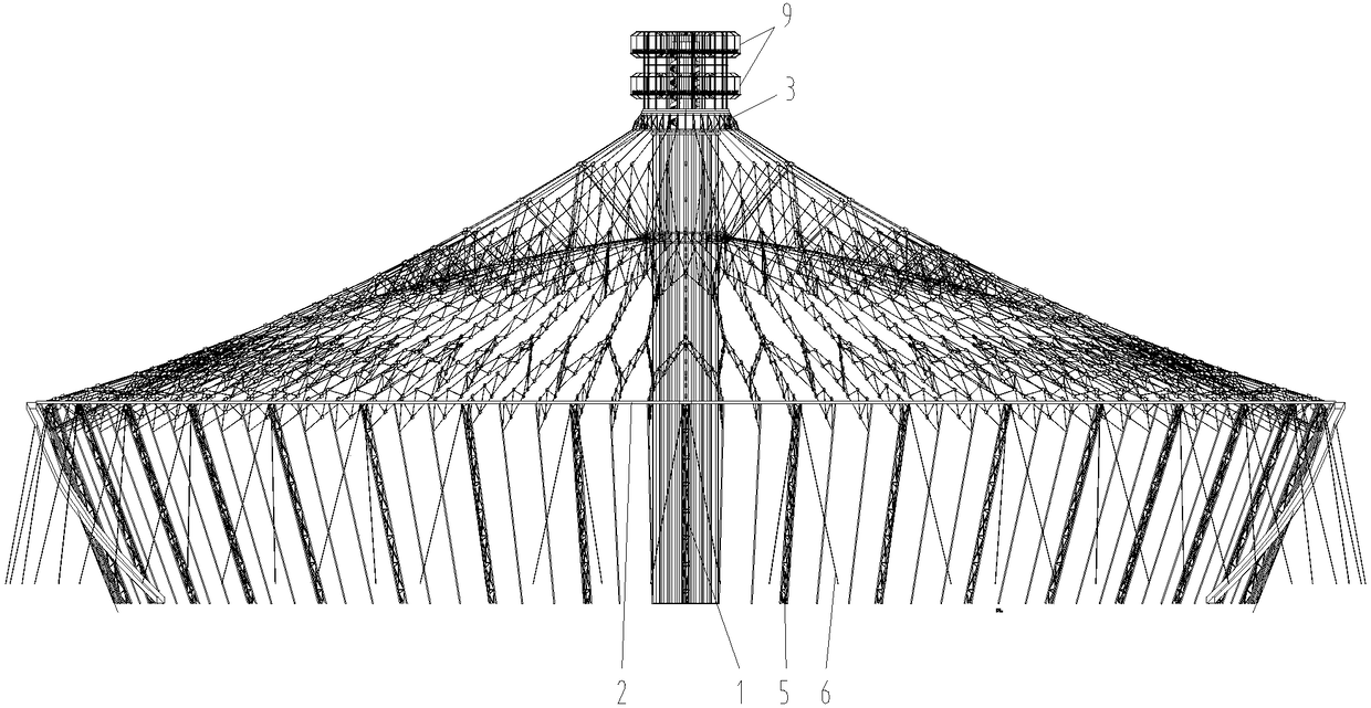 Large detachable exhibition hall