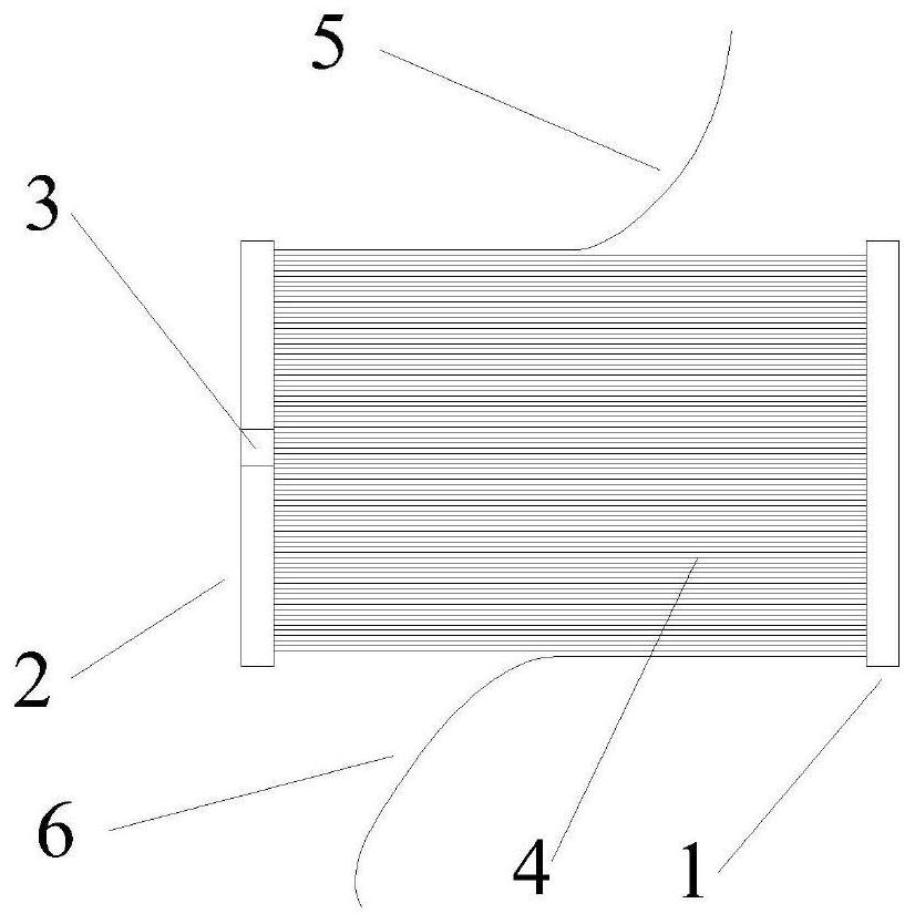 Flexible magnetic flux sensor and manufacturing and mounting method thereof