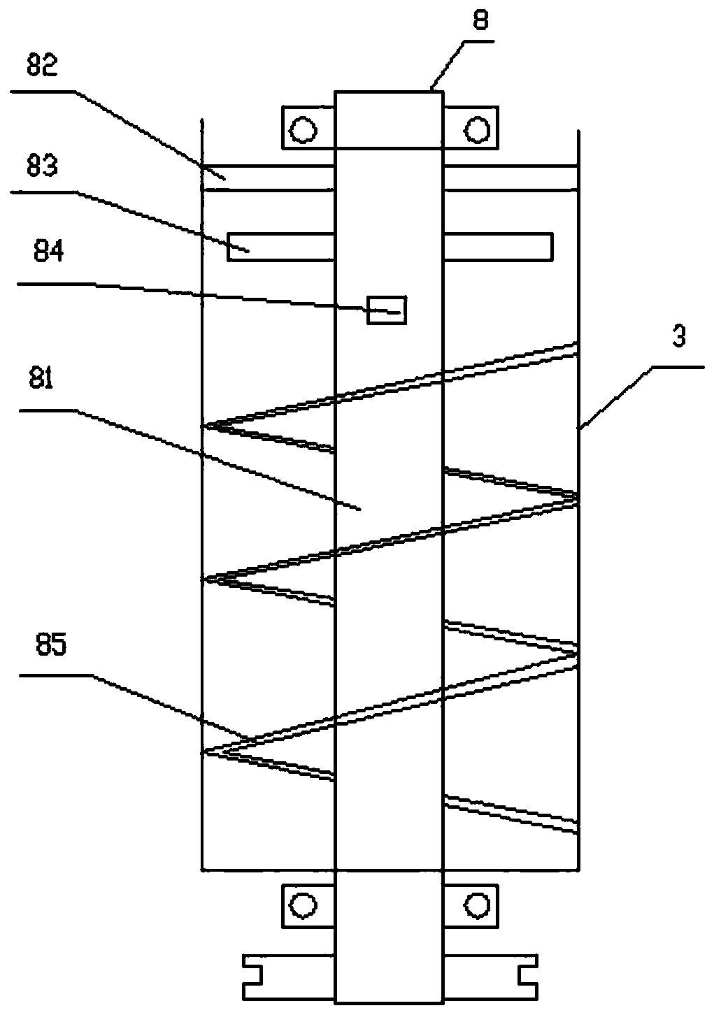 A grain crop livestock feed processing grinder