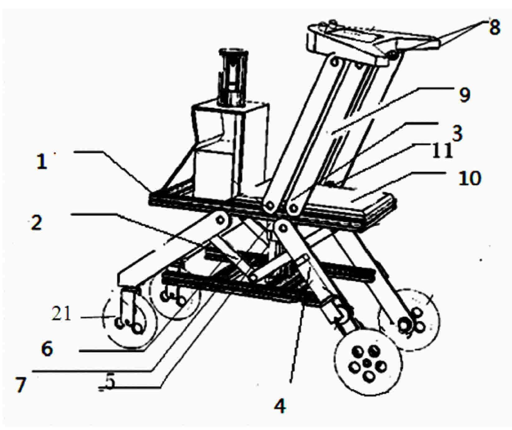 Walking-aid robot with seat