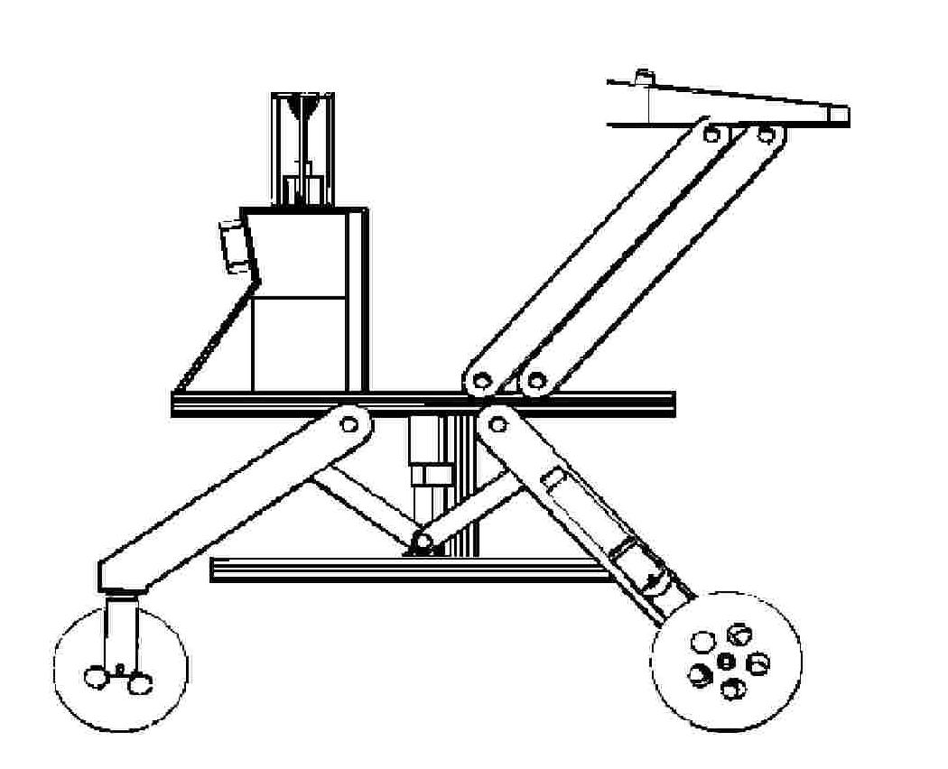 Walking-aid robot with seat