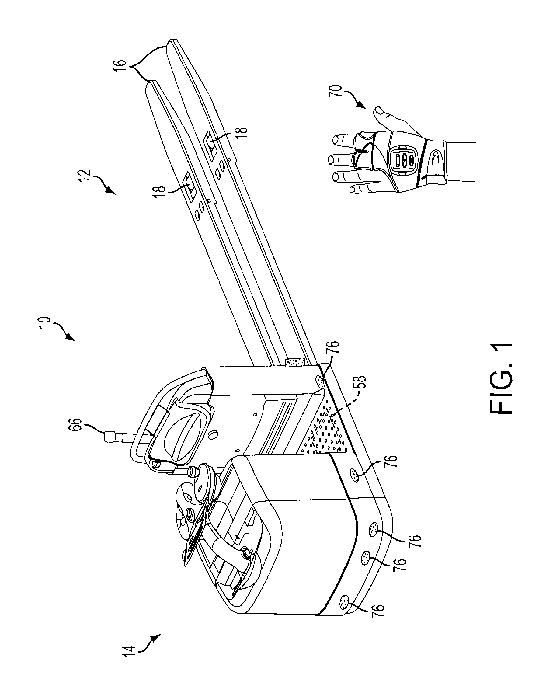 Steer correction for a remotely operated materials handling vehicle