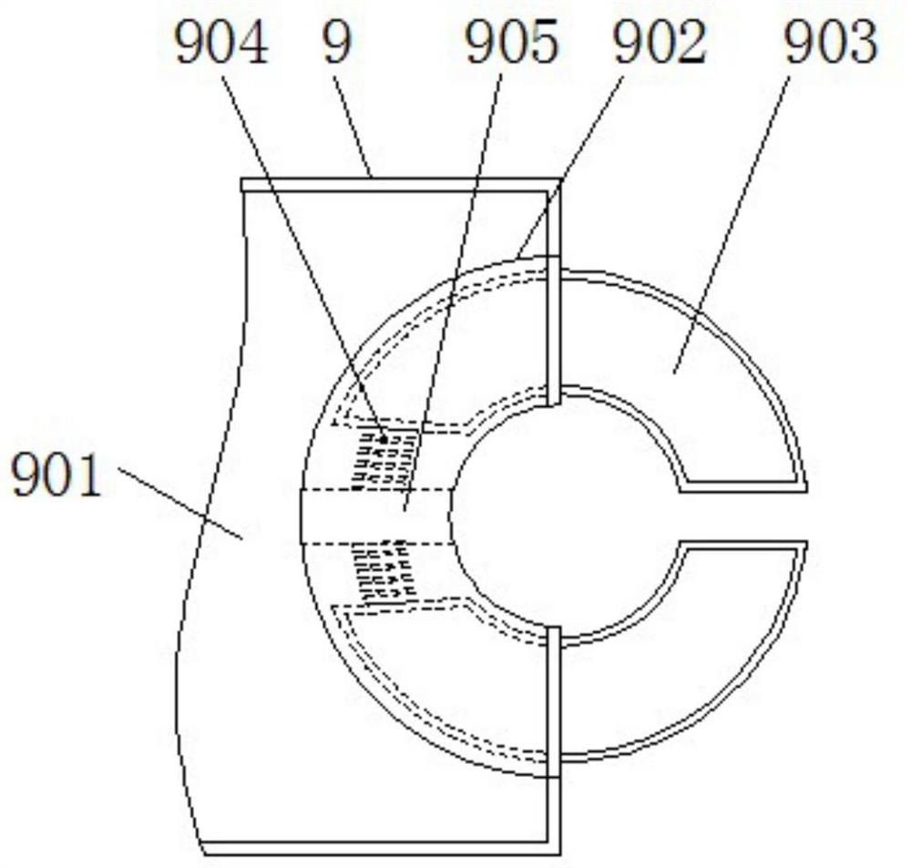 Lung cancer targeted medicine powder suction type equipment with disinfection structure