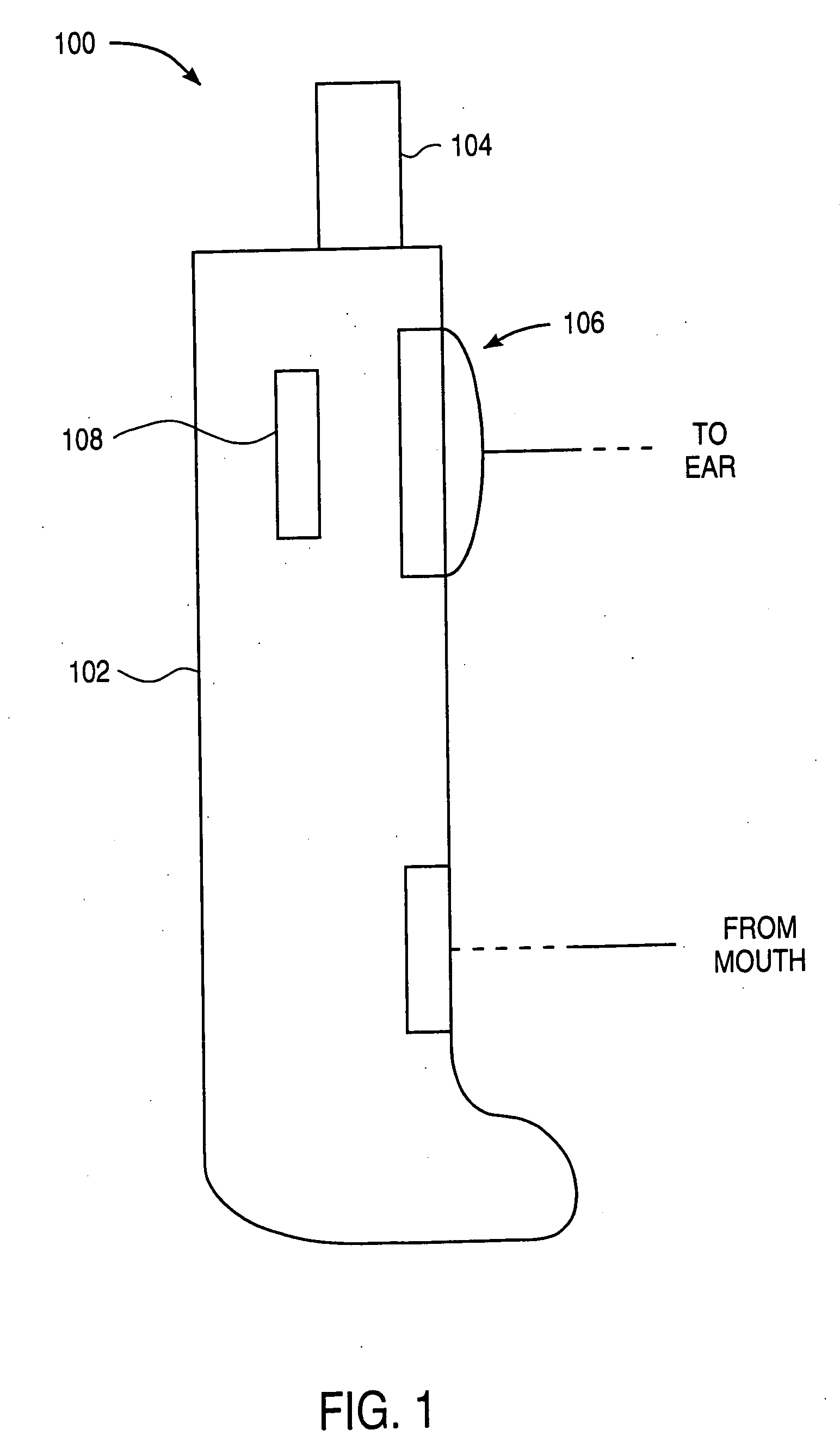 Integrated hearing aid for telecommunications devices