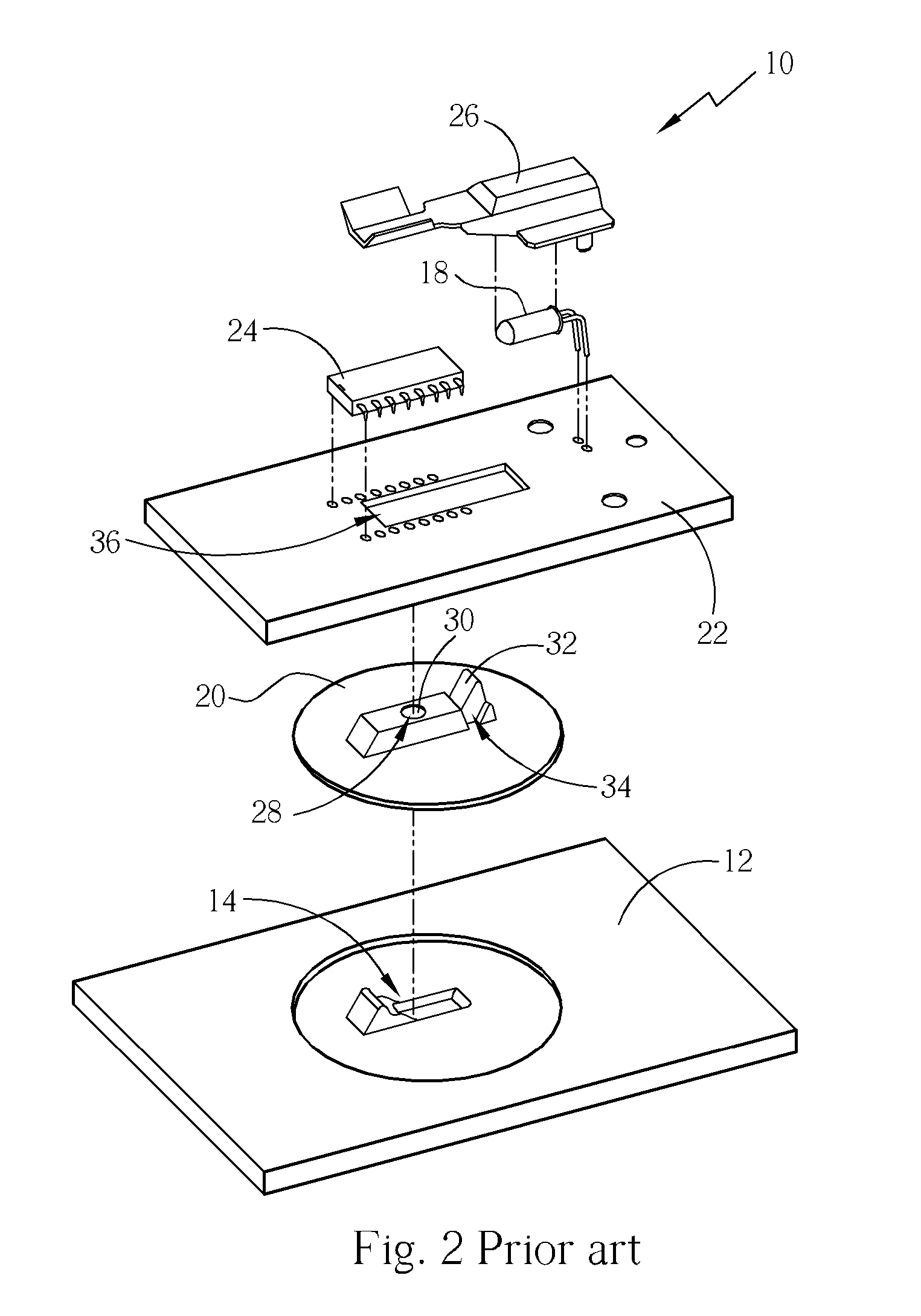 Sensor chip for laser optical mouse and related laser optical mouse