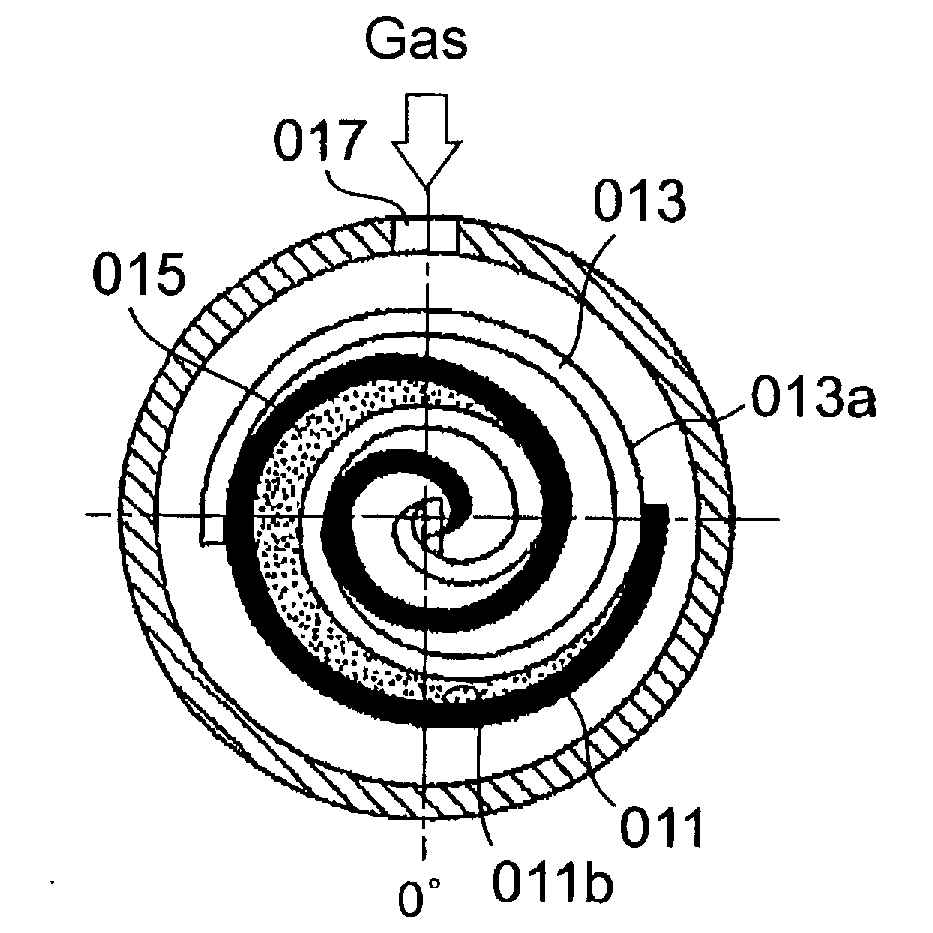 Scroll fluid machine