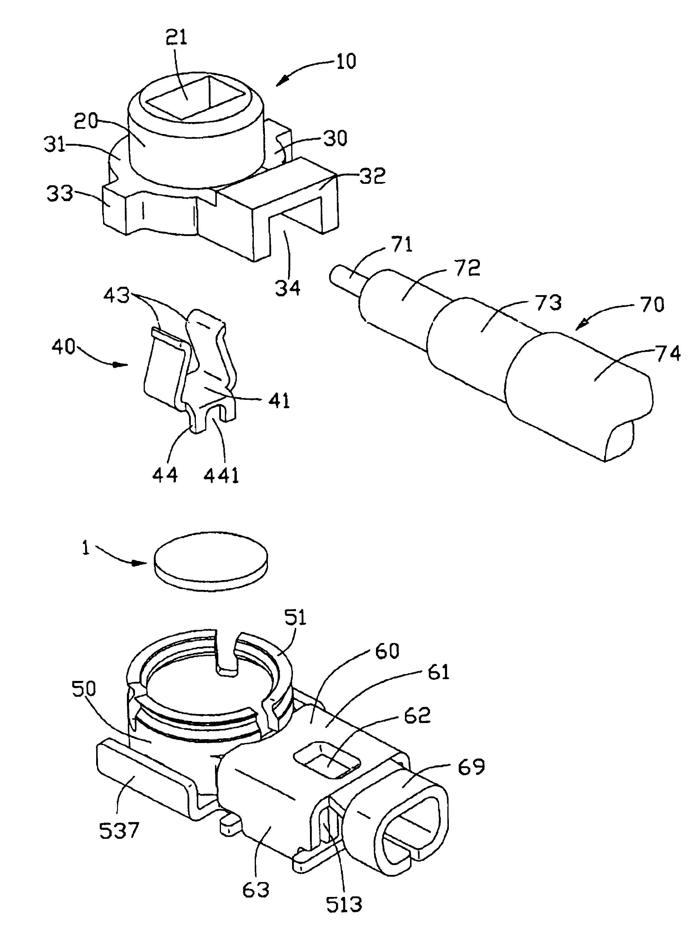 Cable end connector having good insulation function