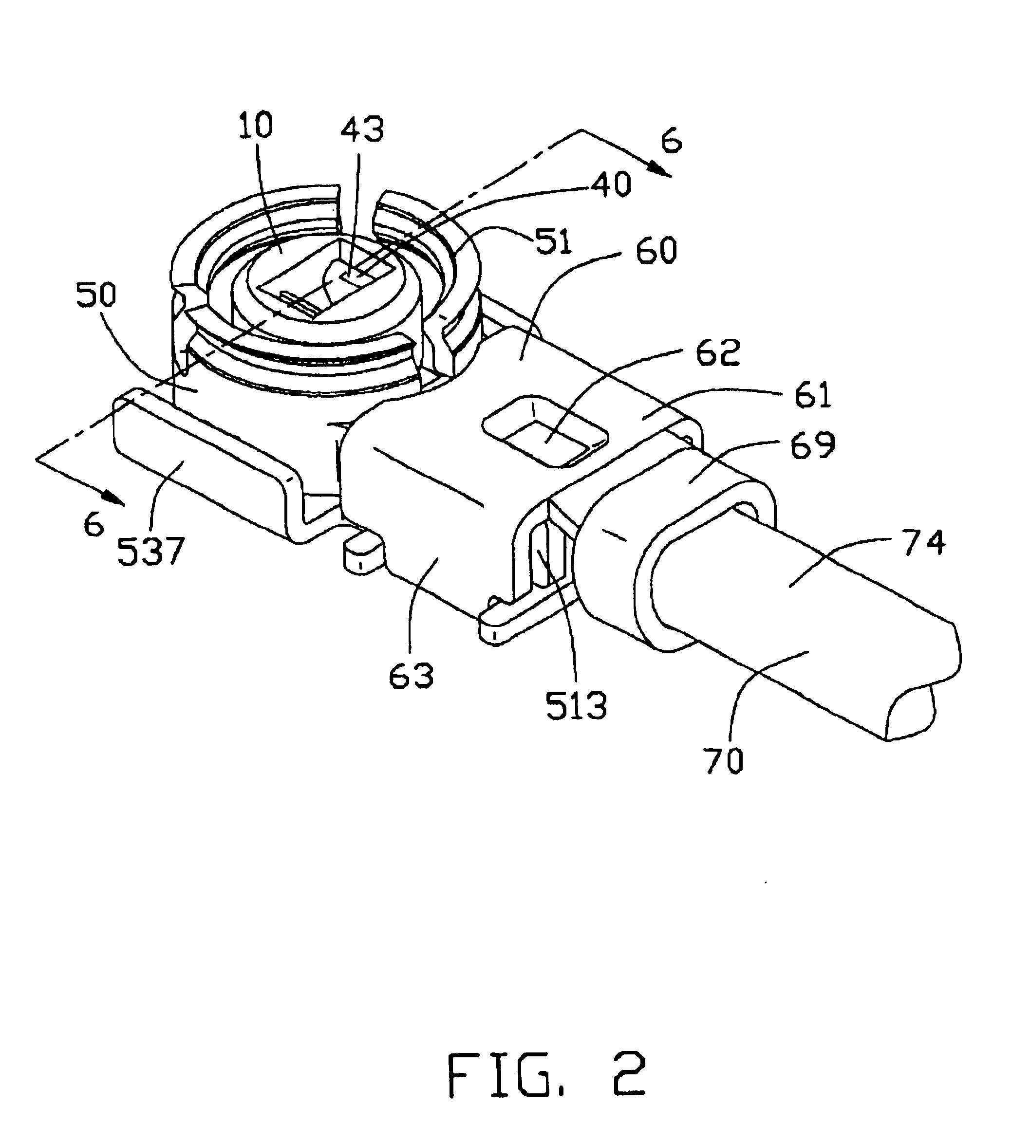 Cable end connector having good insulation function