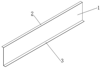 Novel skirting line and installation method thereof