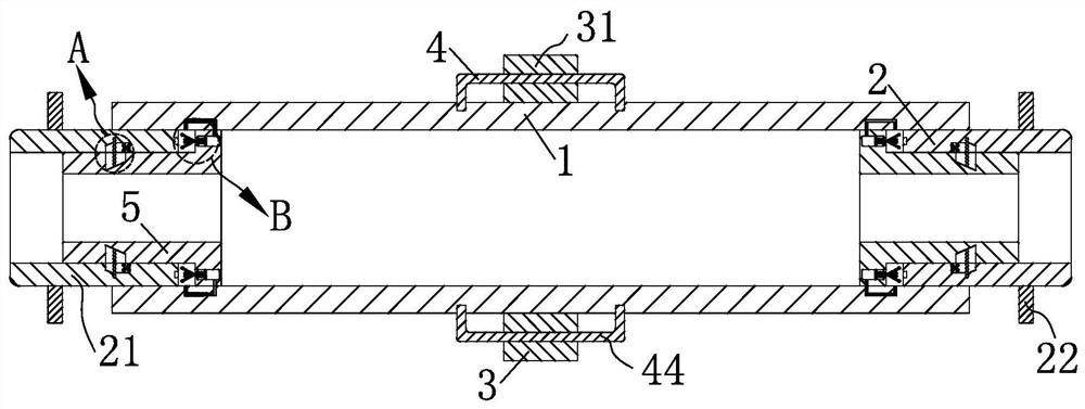 A high-noise silencer for compressors