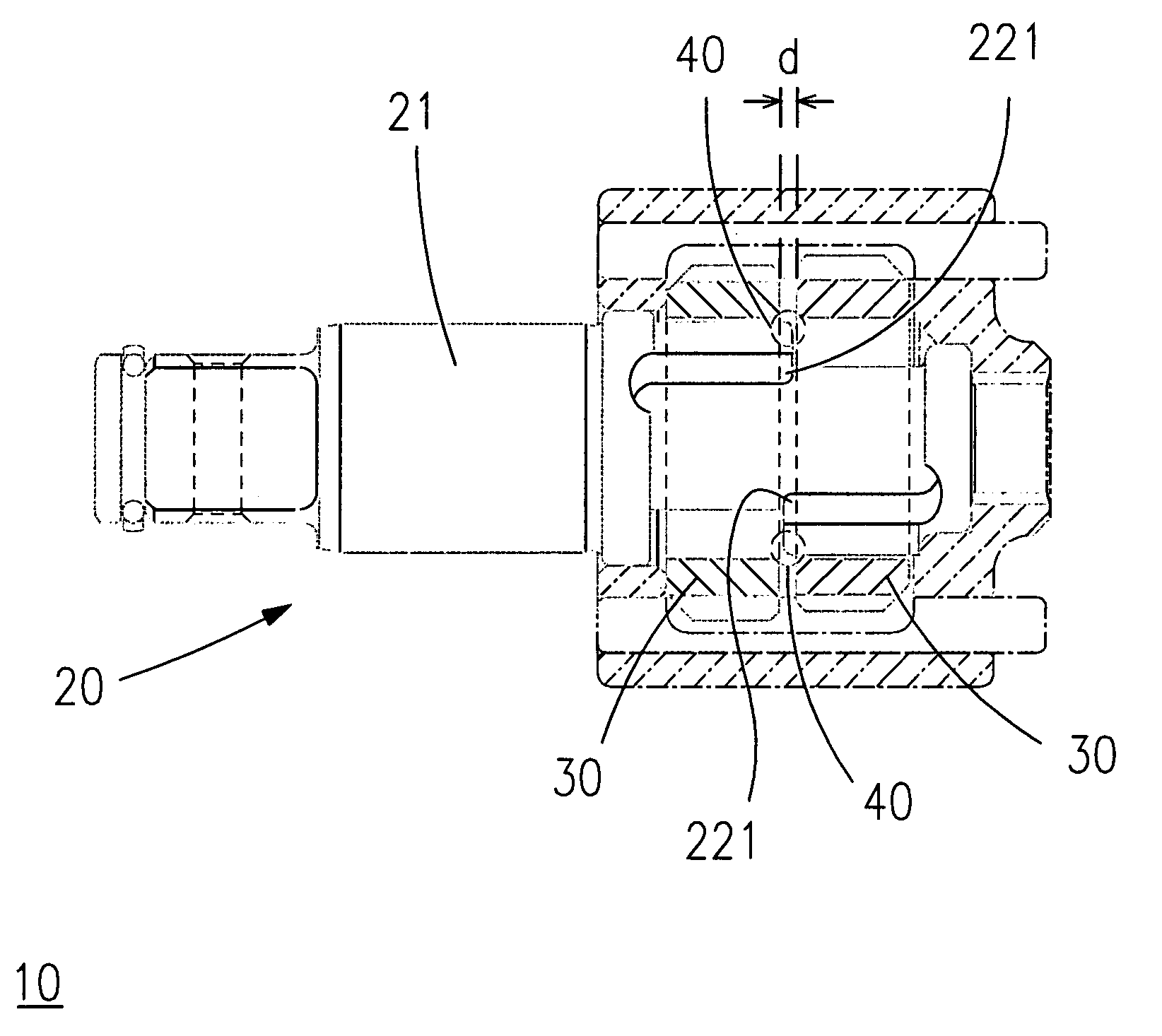 Double-ram striker assembly