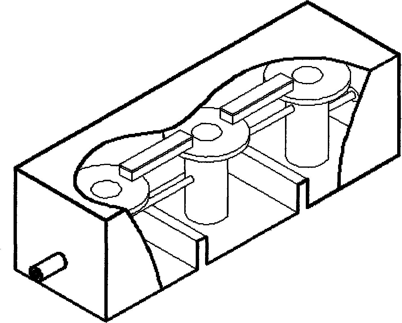 Mixed coupling coaxial cavity filter capable of controlling electromagnetism