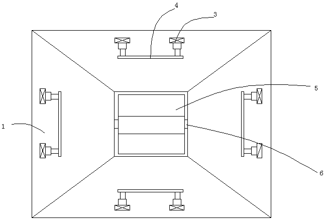 Waste material recycling device for micro-nano biomedical 3D printer