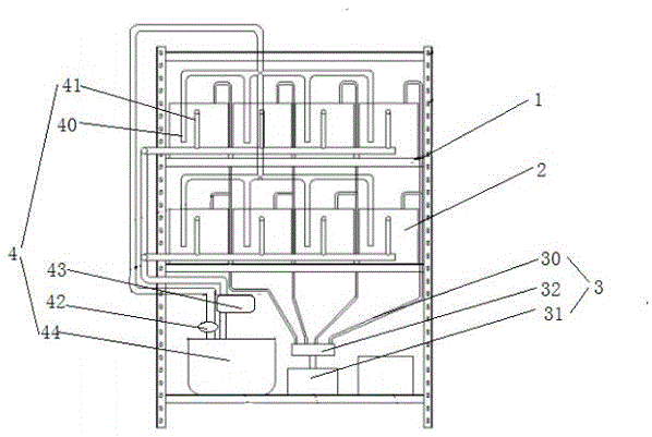 Small automatic ornamental crab breeding system