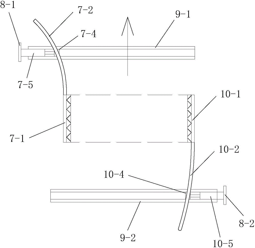 Self-adjusting device for air supply direction of air pipe