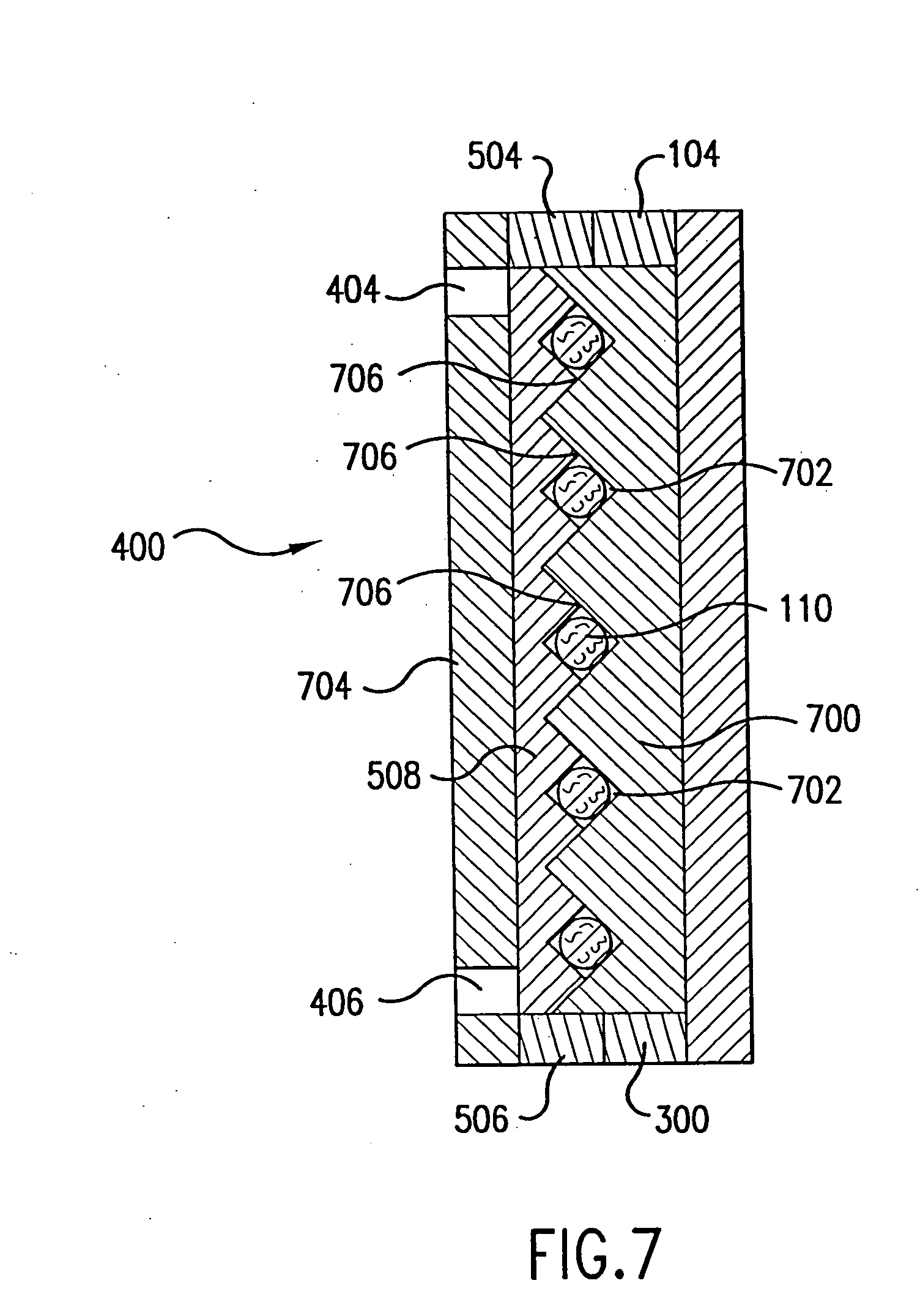 Integrated optics fiber array