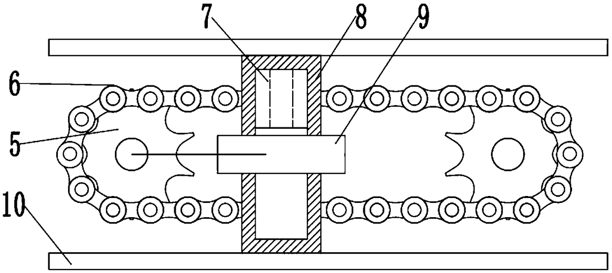 Communication power supply cabinet with uniform heat dissipation