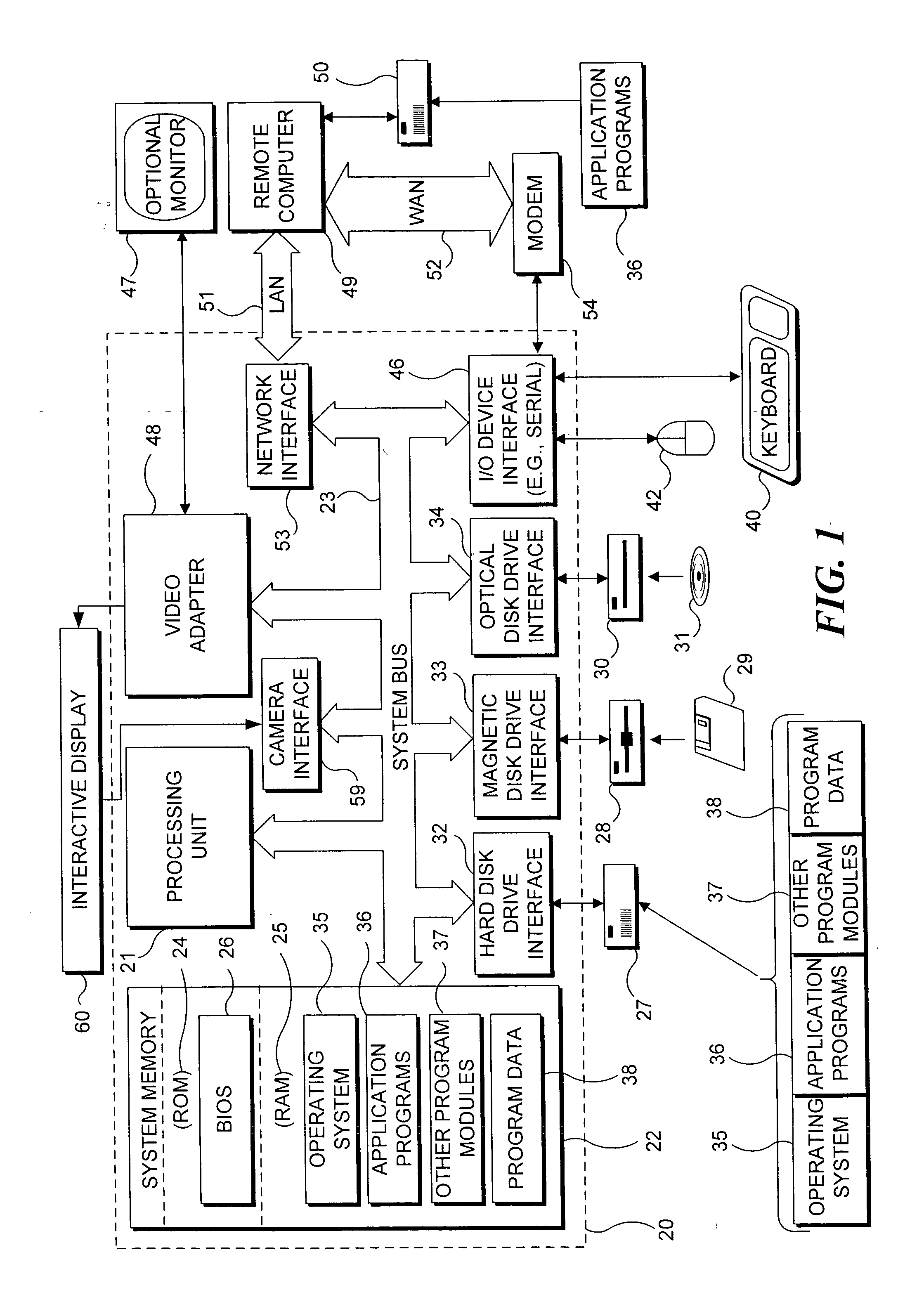 Orienting information presented to users located at different sides of a display surface