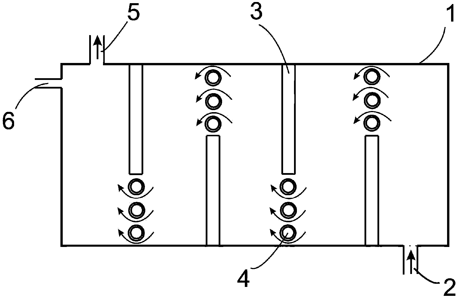 A corridor type water pollution early warning device and early warning method