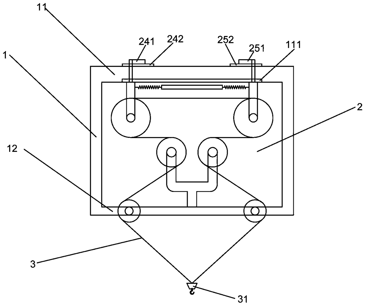 Multifunctional suspension equipment for mechanical engineering