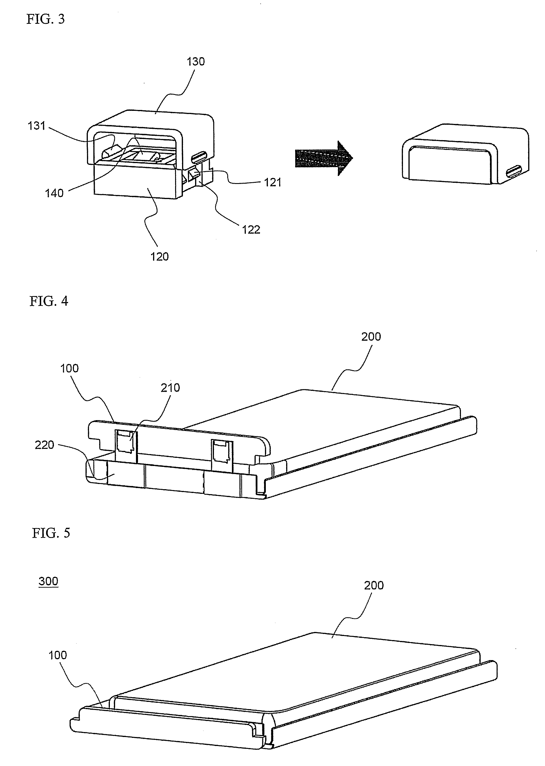 Prefabricated PCM and battery pack containing the same