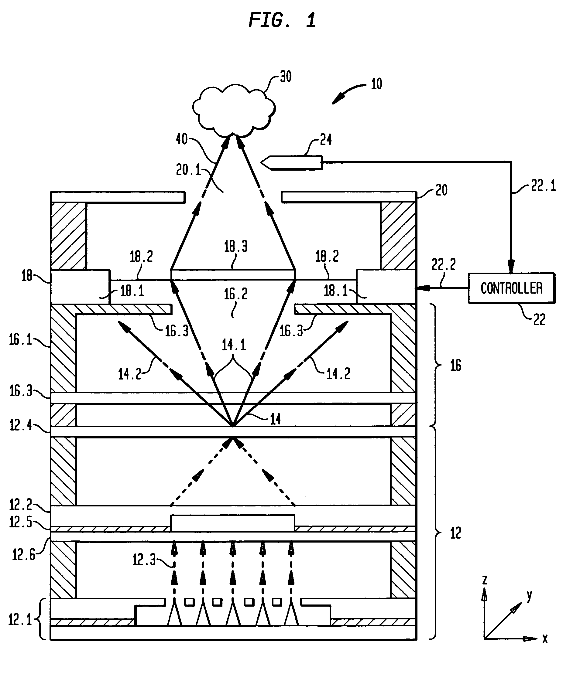 Focusable and steerable micro-miniature x-ray apparatus