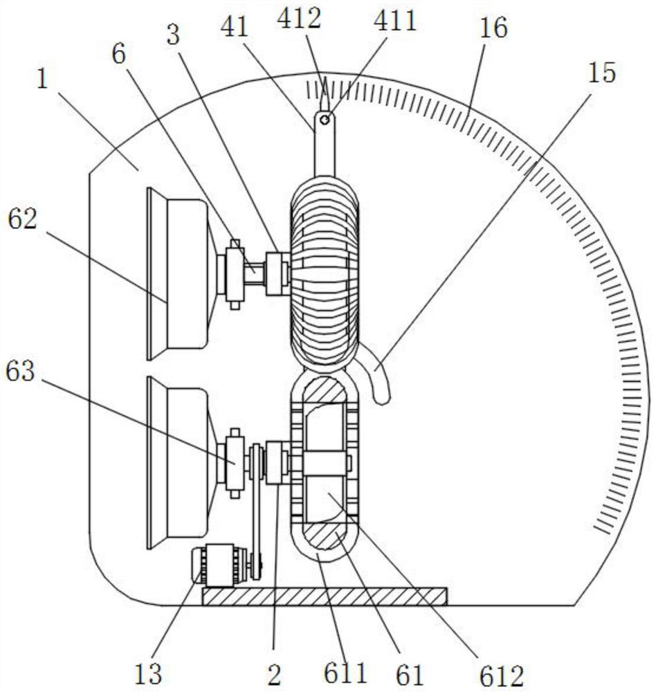 Movable tunnel exploration LED lamp