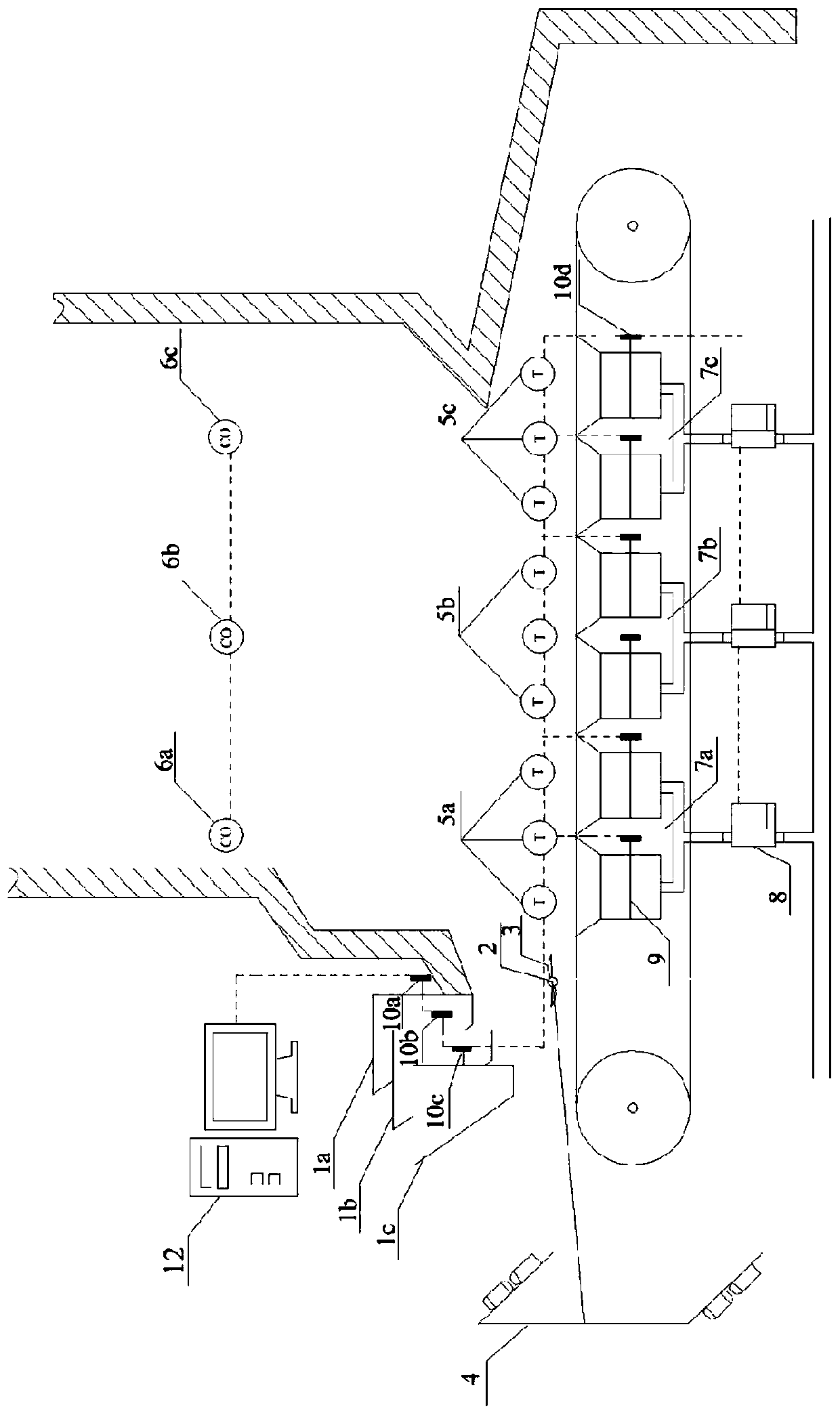 Chain boiler for collaborative combustion of biomass and household waste and operating method of chain boiler