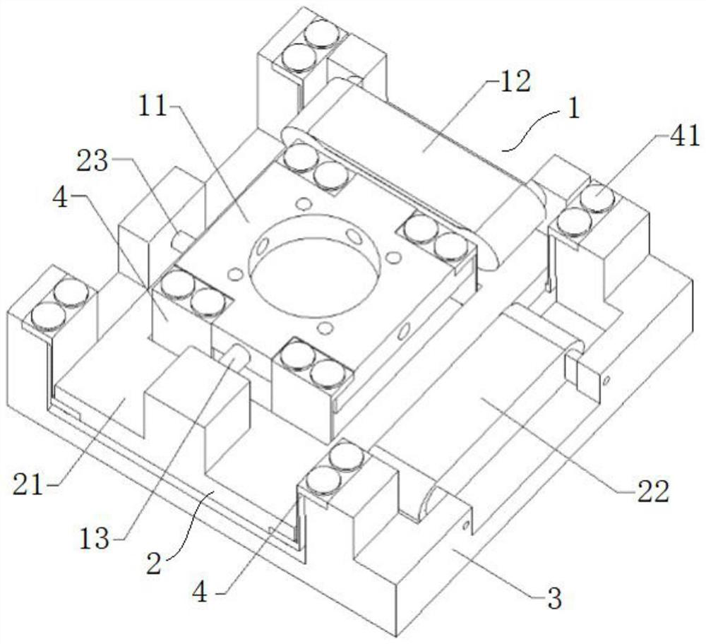 Precise two-dimensional image stabilization platform