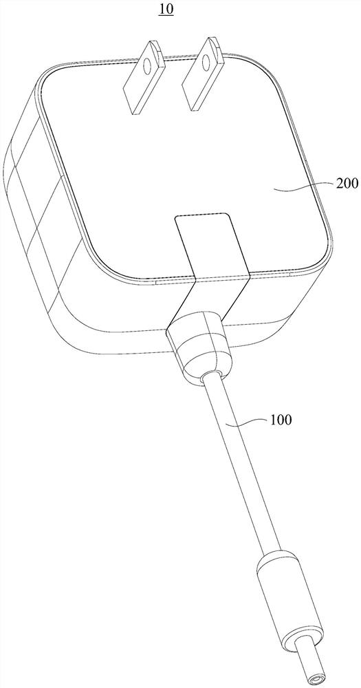 Power adapter device and charger