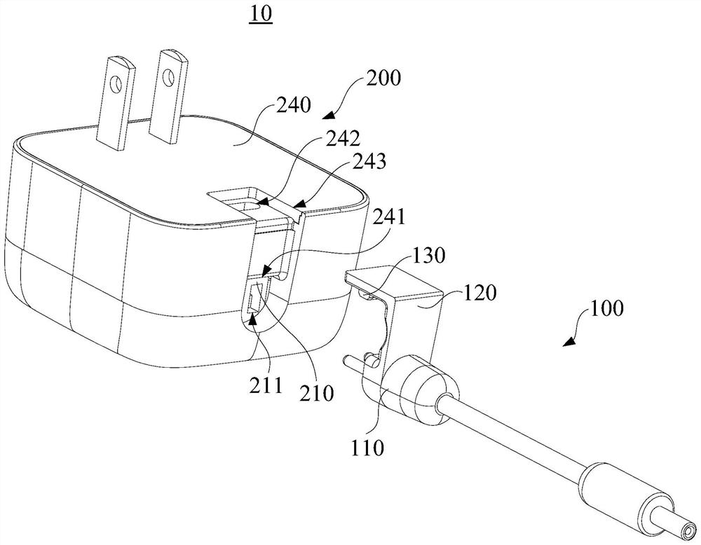 Power adapter device and charger