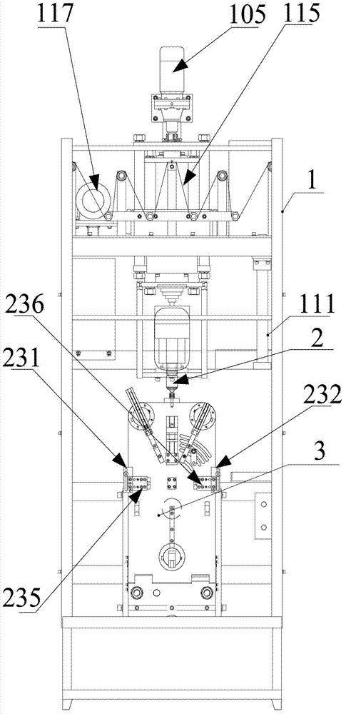 Hub drilling device