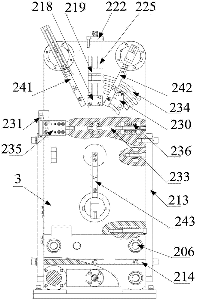 Hub drilling device