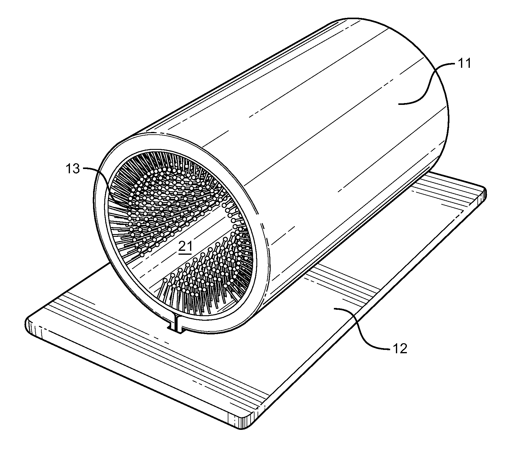 Pet Self-Grooming Pass-Through Tunnel