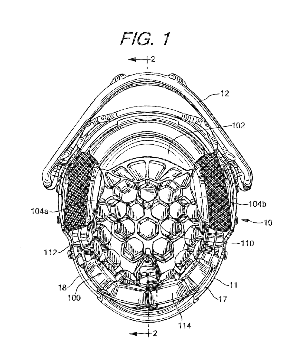 Protective sports helmet