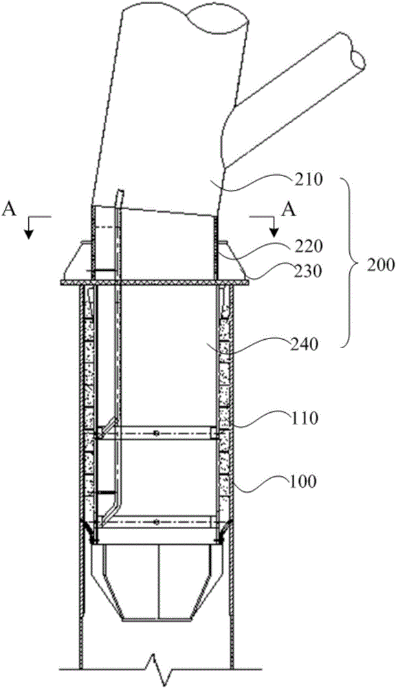 Offshore wind turbine foundation and construction mechanism thereof