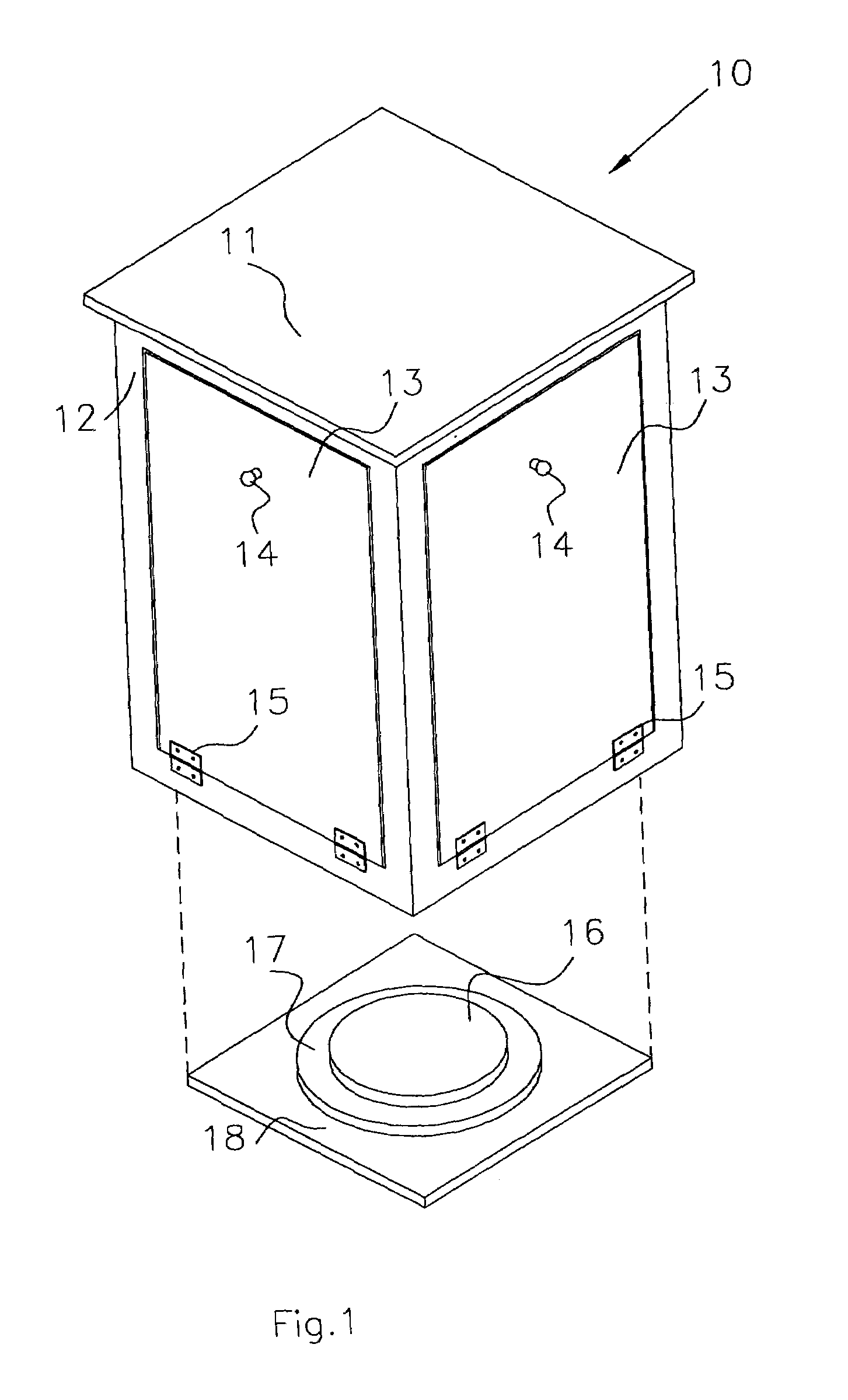 Rotating laundry storage