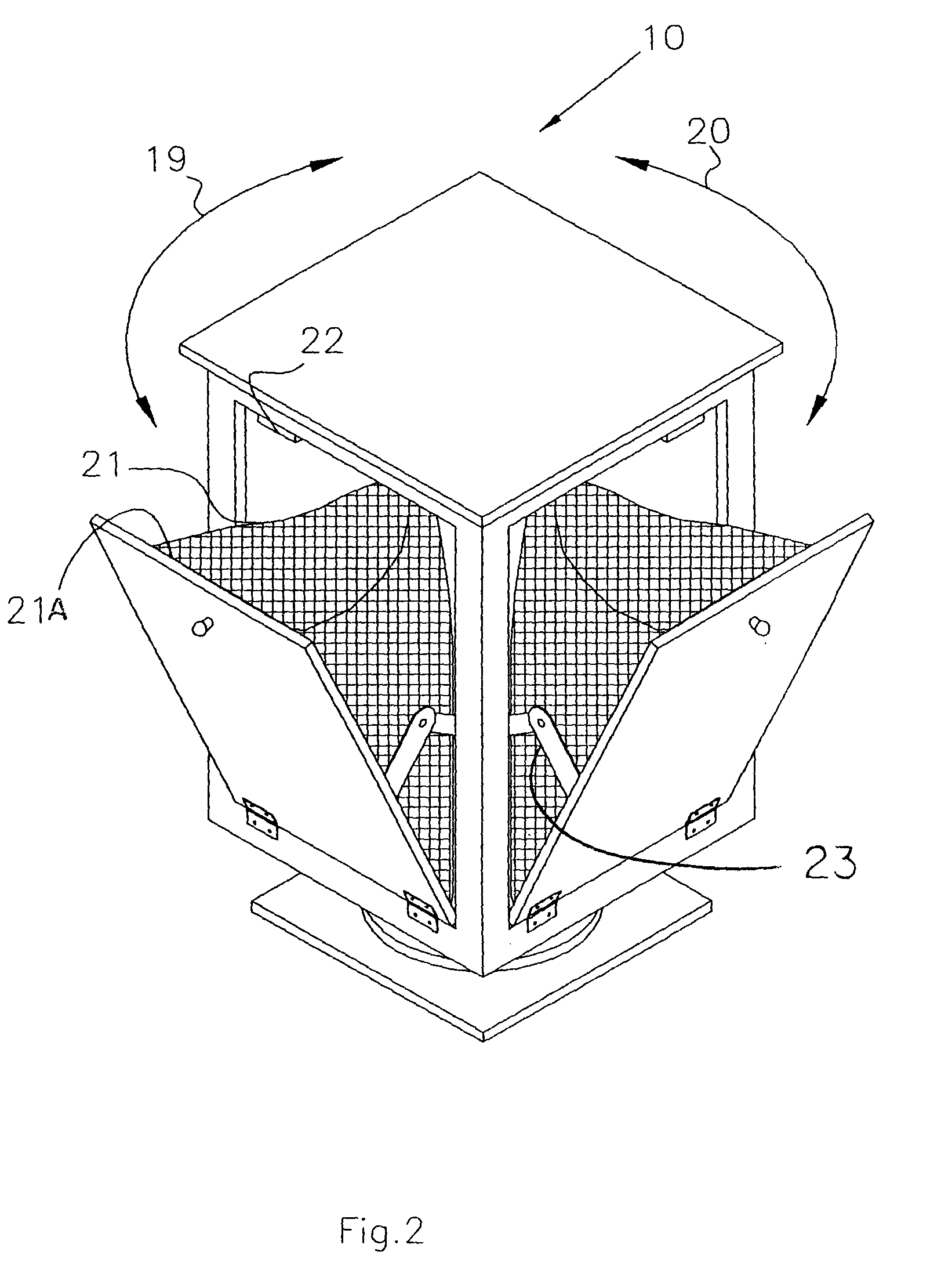 Rotating laundry storage