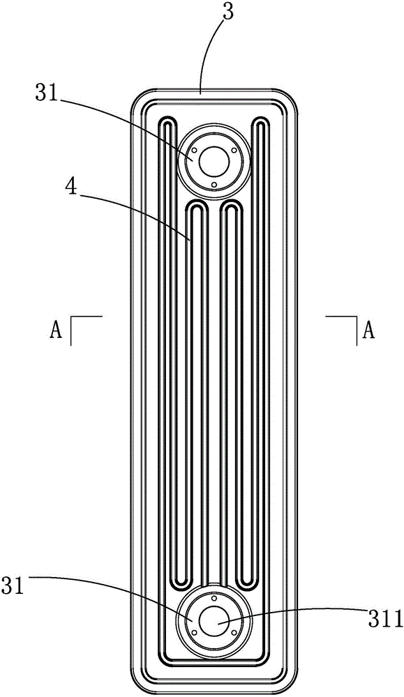 Anti-scald high-heat electric heater